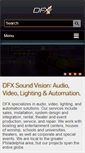 Mobile Screenshot of dfxsoundvision.com